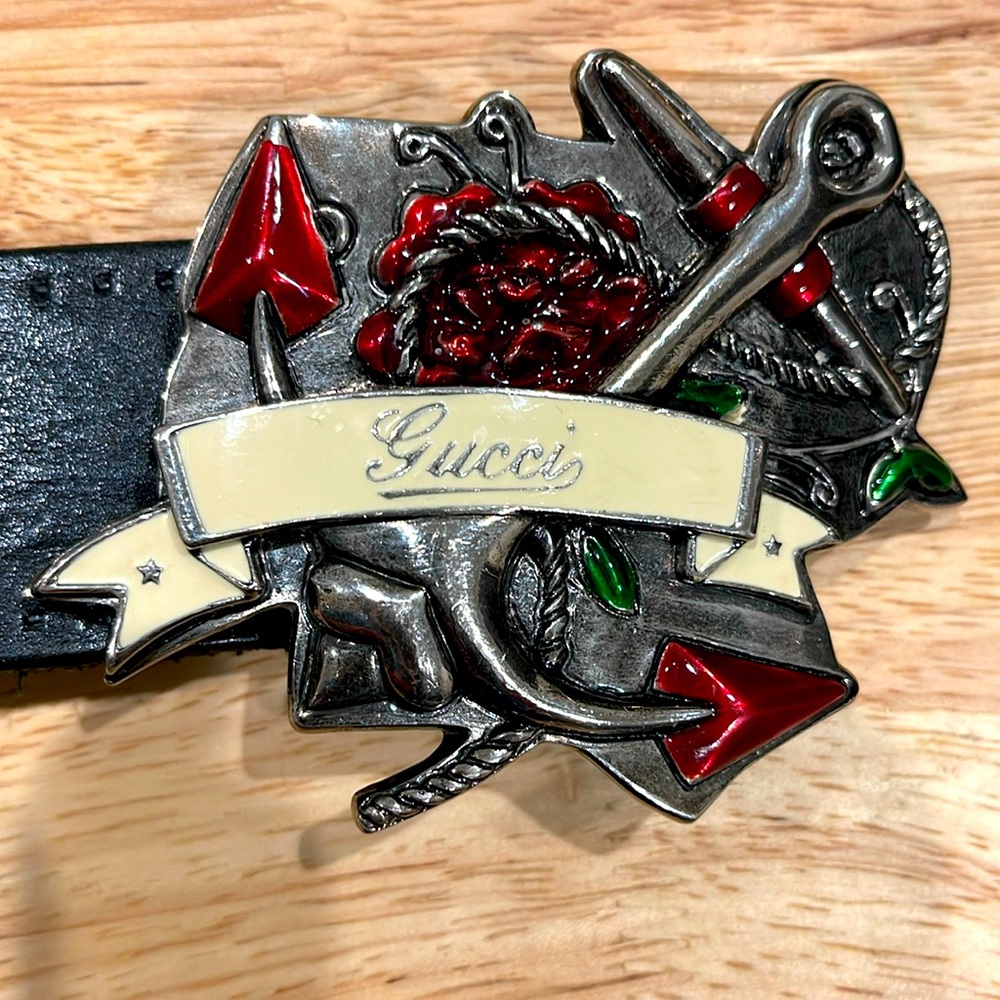 Rare Gucci belt in excellent condition! Made in Italy